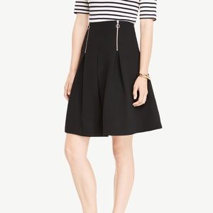 Ann Taylor Skirt with key hole zippers